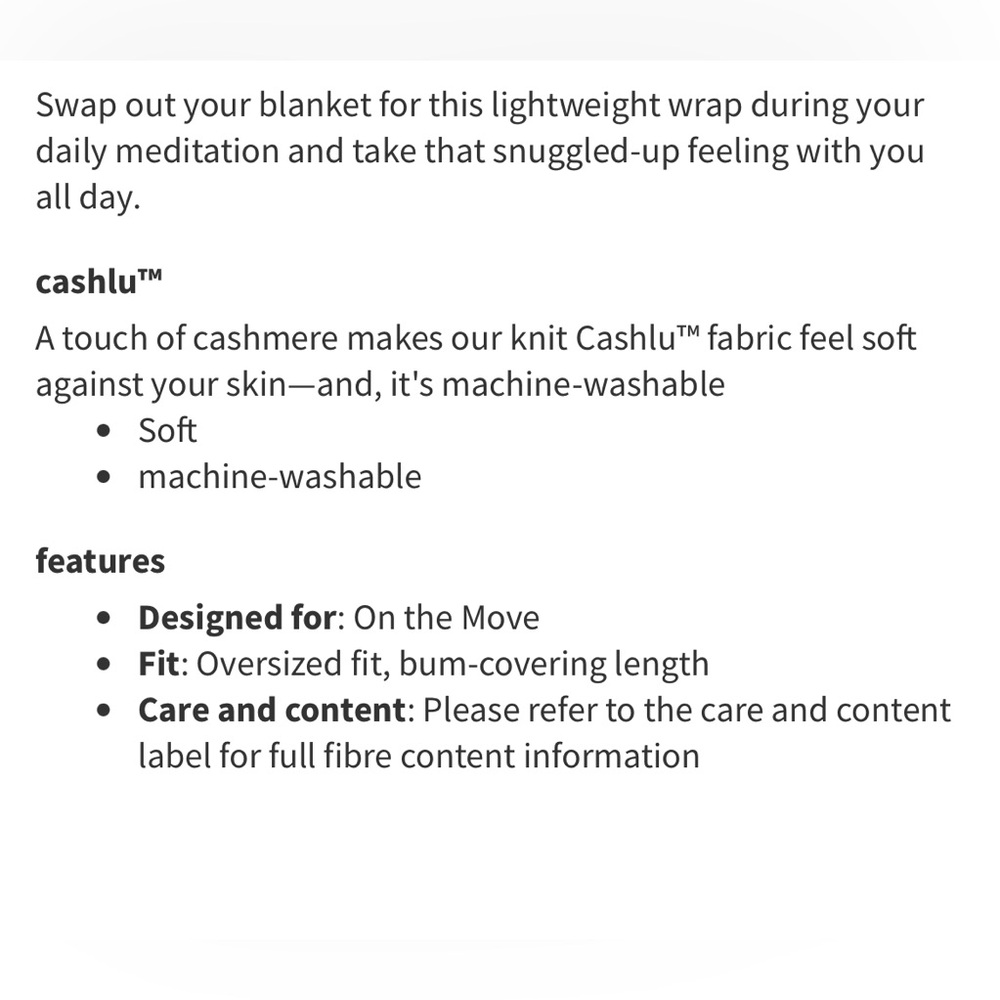 Lululemon Cashlu Knit Textured Wrap - Picture 6 of 11